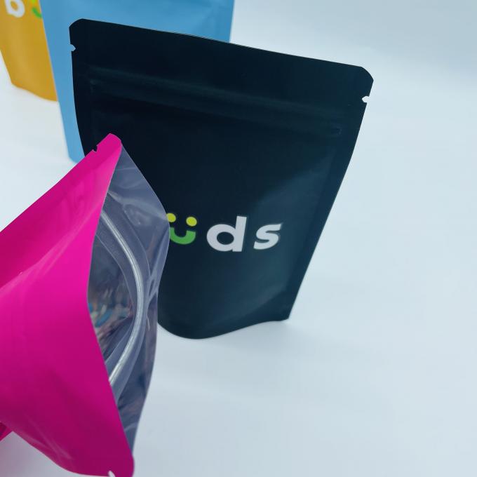 Multiple SKus Sacchetti di imballaggio stampati digitalmente Spot UV Glossy Stand Up Bags 130um 1