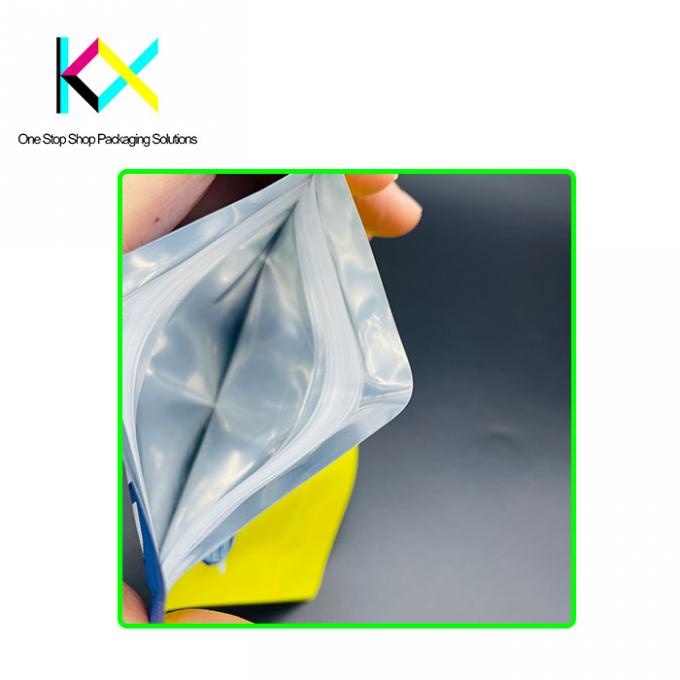 Resealable Custom Food Packaging Bags Stand Up Mylar Food Bags 120um-130um 2
