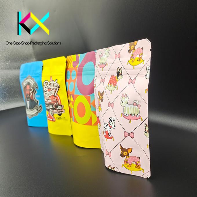 Children Resistant Digital Printed Packaging Bags With Soft Touch Film 0
