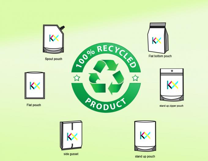 Aanpassing Recyclebare verpakkingszakken met digitaal geprint CMYK-kleur 3